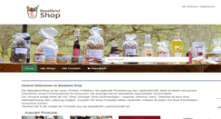 Desktop Screenshot of baselland-shop.ch